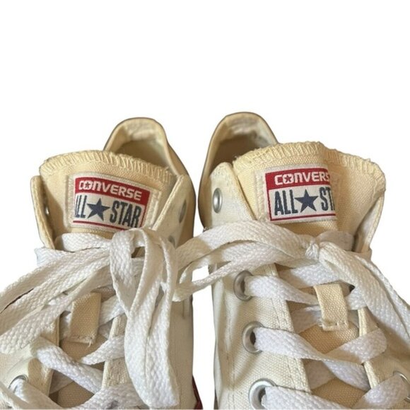 Converse Chuck Taylor All Star Low Top White Sneakers Women’s 10 / Men’s 8 - Picture 10 of 15